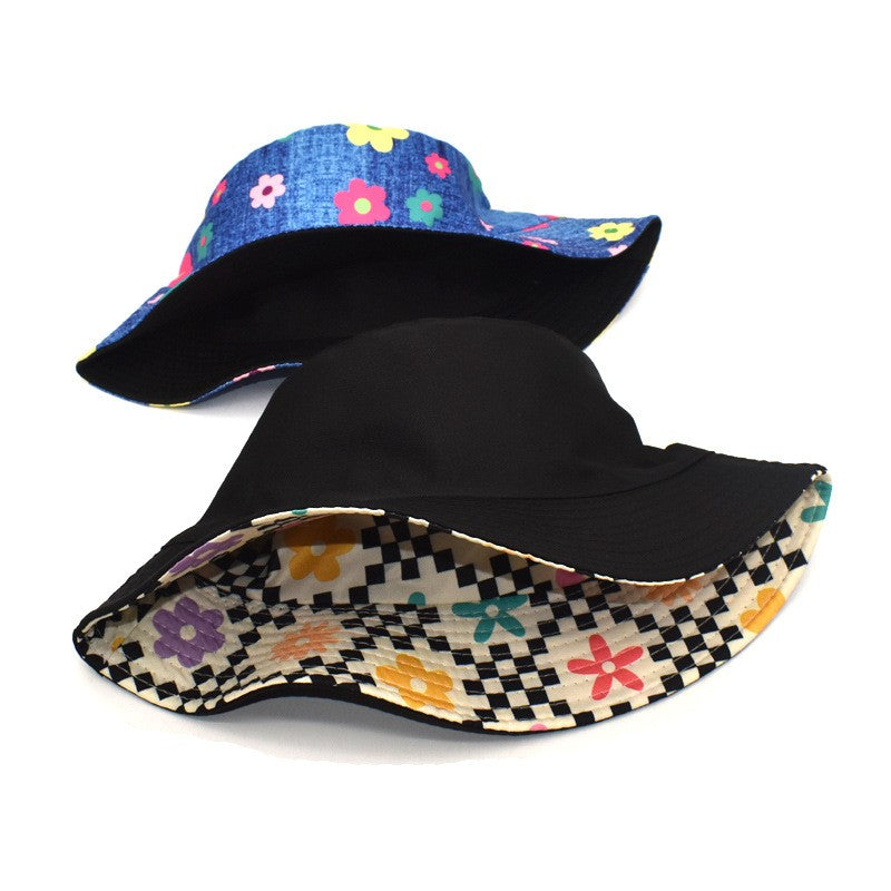 Eliza Double-Sided Sun Hat with UV Protection