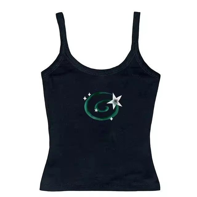 Fresh Colorblock Slim Fit Crop Camisole