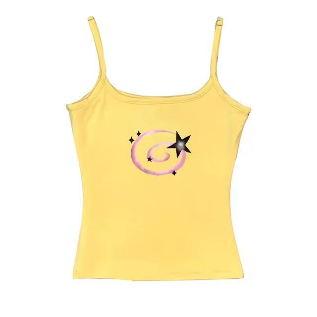 Fresh Colorblock Slim Fit Crop Camisole