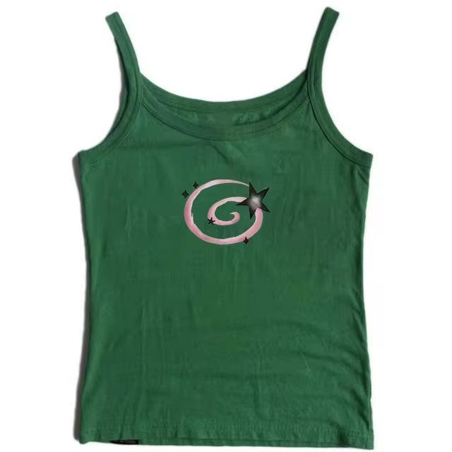 Fresh Colorblock Slim Fit Crop Camisole