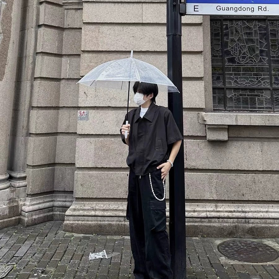 Handmade Colorful Gem Waist Chain with Zipper Accent