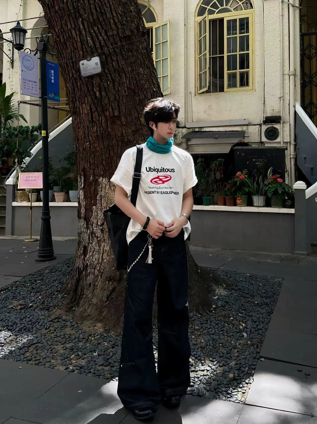 Handmade Colorful Gem Waist Chain with Zipper Accent