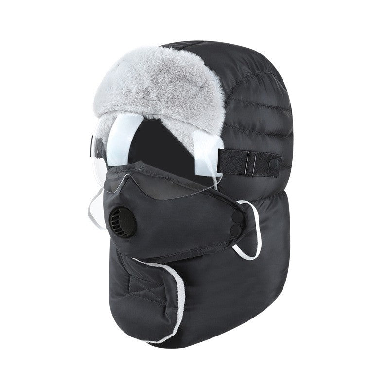 Isla Winter Trapper Hat with Earflaps and Windproof Lining